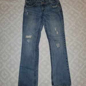 Aeropostale Size 1/2 Reg Chelsea Skinny Bootcut Jeans